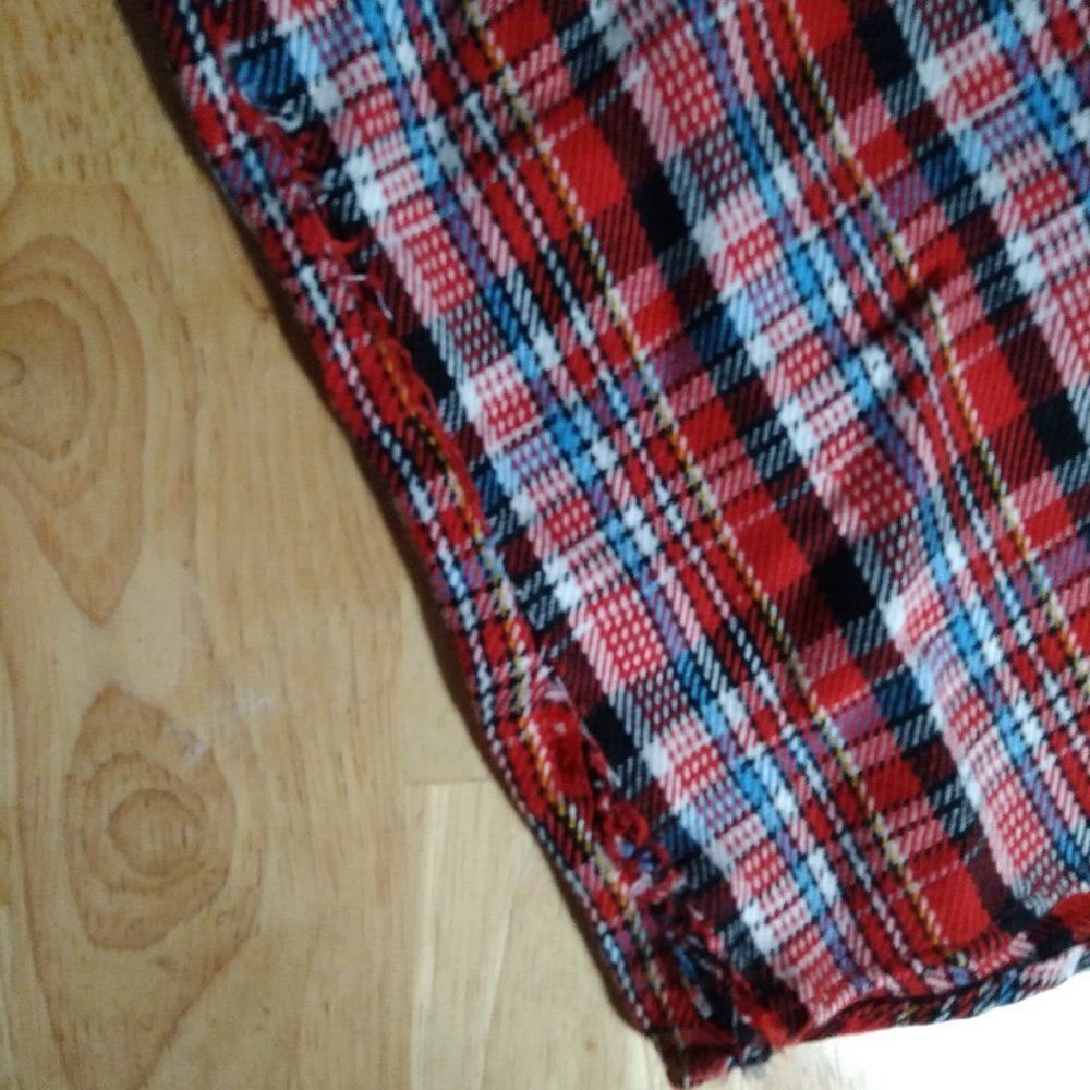Vintage JC Penney Long Sleeve Flannel Button Shirt - Picture 6 of 8
